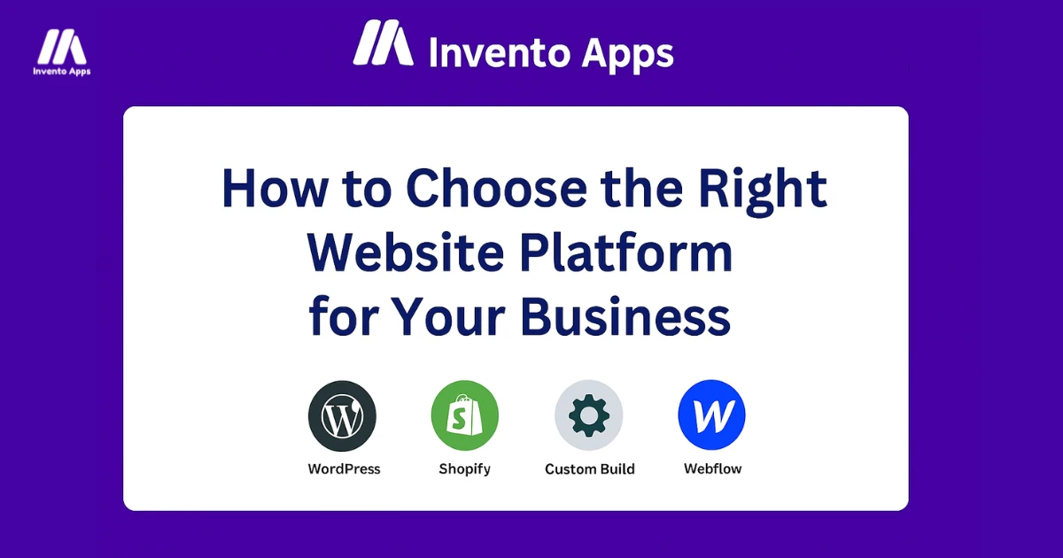 How to choose the right Website Platform For your Business