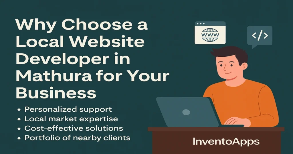 Why Choose a Local Website Developer in Mathura for Your Business